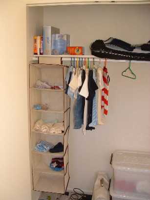Inside Slug's wardrobe